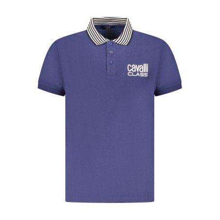 CAVALLI CLASS POLO MANICHE CORTE UOMO BLU