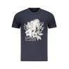 CAVALLI CLASS T-SHIRT MANICHE CORTE UOMO BLU