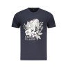 CAVALLI CLASS T-SHIRT MANICHE CORTE UOMO BLU