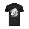 CAVALLI CLASS T-SHIRT MANICHE CORTE UOMO NERO