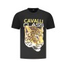 CAVALLI CLASS T-SHIRT MANICHE CORTE UOMO NERO