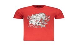 CAVALLI CLASS T-SHIRT MANICHE CORTE UOMO ROSSO