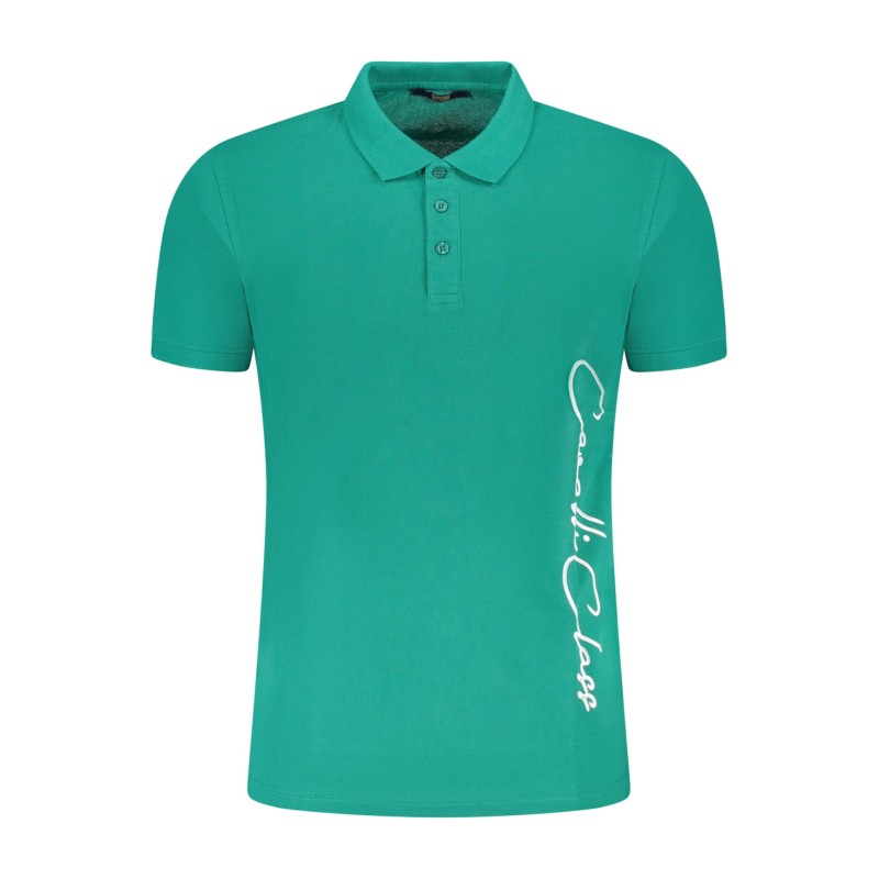 CAVALLI CLASS POLO MANICHE CORTE UOMO VERDE
