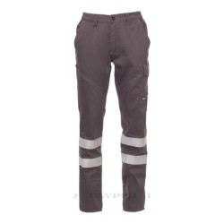 Pantalone WORKER REFLEX unisex, multistagione, con bande riflettenti in cat.1