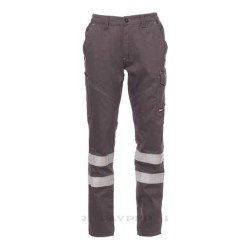 Pantalone WORKER REFLEX unisex, multistagione, con bande riflettenti in cat.1
