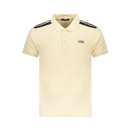 CAVALLI CLASS POLO MANICHE CORTE UOMO BEIGE