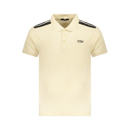 CAVALLI CLASS POLO MANICHE CORTE UOMO BEIGE