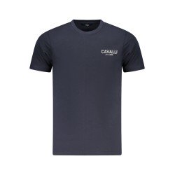 CAVALLI CLASS T-SHIRT MANICHE CORTE UOMO BLU