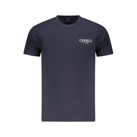 CAVALLI CLASS T-SHIRT MANICHE CORTE UOMO BLU