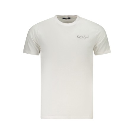 CAVALLI CLASS T-SHIRT MANICHE CORTE UOMO BIANCO