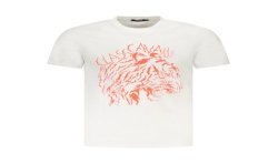 CAVALLI CLASS T-SHIRT MANICHE CORTE UOMO BIANCO
