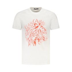 CAVALLI CLASS T-SHIRT MANICHE CORTE UOMO BIANCO