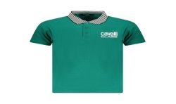 CAVALLI CLASS POLO MANICHE CORTE UOMO VERDE