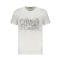 CAVALLI CLASS T-SHIRT MANICHE CORTE UOMO BIANCO