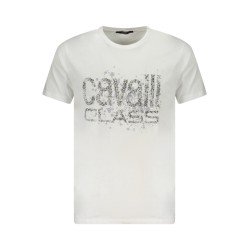 CAVALLI CLASS T-SHIRT MANICHE CORTE UOMO BIANCO