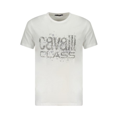 CAVALLI CLASS T-SHIRT MANICHE CORTE UOMO BIANCO