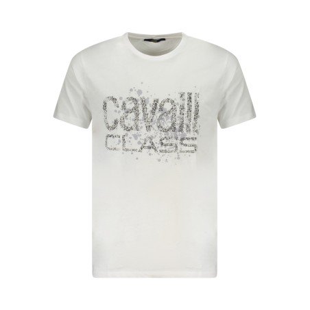 CAVALLI CLASS T-SHIRT MANICHE CORTE UOMO BIANCO