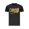 CAVALLI CLASS T-SHIRT MANICHE CORTE UOMO NERO