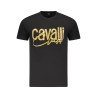 CAVALLI CLASS T-SHIRT MANICHE CORTE UOMO NERO