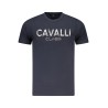 CAVALLI CLASS T-SHIRT MANICHE CORTE UOMO BLU