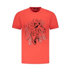CAVALLI CLASS T-SHIRT MANICHE CORTE UOMO ROSSO