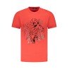 CAVALLI CLASS T-SHIRT MANICHE CORTE UOMO ROSSO