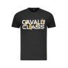CAVALLI CLASS T-SHIRT MANICHE CORTE UOMO NERO