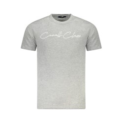 CAVALLI CLASS T-SHIRT MANICHE CORTE UOMO GRIGIO