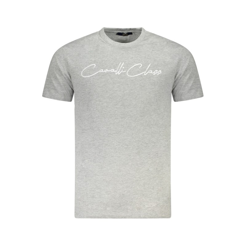 CAVALLI CLASS T-SHIRT MANICHE CORTE UOMO GRIGIO