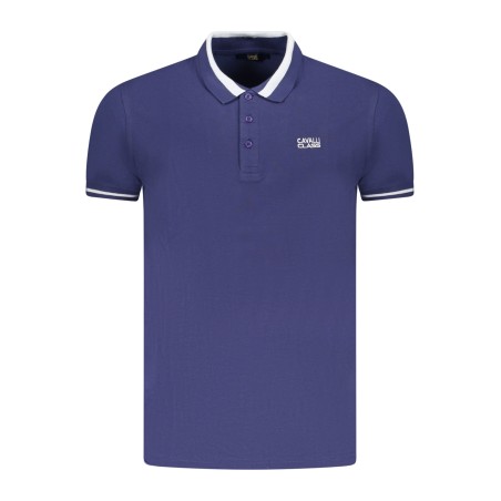 CAVALLI CLASS POLO MANICHE CORTE UOMO BLU