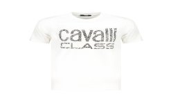 CAVALLI CLASS T-SHIRT MANICHE CORTE UOMO BIANCO