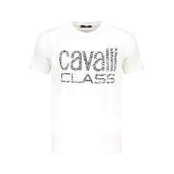 CAVALLI CLASS T-SHIRT MANICHE CORTE UOMO BIANCO