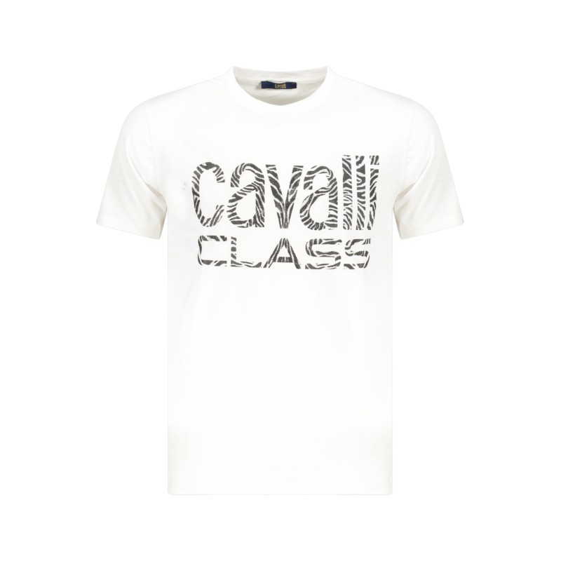 CAVALLI CLASS T-SHIRT MANICHE CORTE UOMO BIANCO