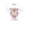 CAVALLI CLASS T-SHIRT MANICHE CORTE UOMO BIANCO