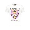CAVALLI CLASS T-SHIRT MANICHE CORTE UOMO BIANCO