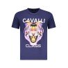 CAVALLI CLASS T-SHIRT MANICHE CORTE UOMO BLU