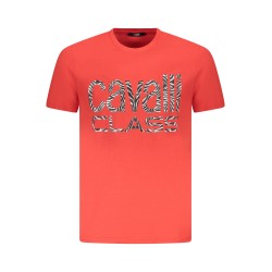 CAVALLI CLASS T-SHIRT MANICHE CORTE UOMO ROSSO