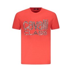 CAVALLI CLASS T-SHIRT MANICHE CORTE UOMO ROSSO