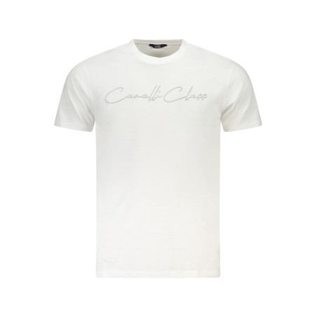 CAVALLI CLASS T-SHIRT MANICHE CORTE UOMO BIANCO