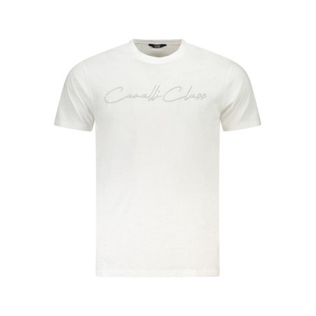 CAVALLI CLASS T-SHIRT MANICHE CORTE UOMO BIANCO