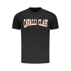 CAVALLI CLASS T-SHIRT MANICHE CORTE UOMO NERO