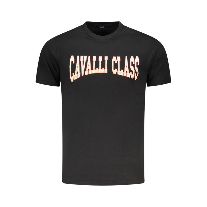 CAVALLI CLASS T-SHIRT MANICHE CORTE UOMO NERO