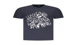 CAVALLI CLASS T-SHIRT MANICHE CORTE UOMO BLU