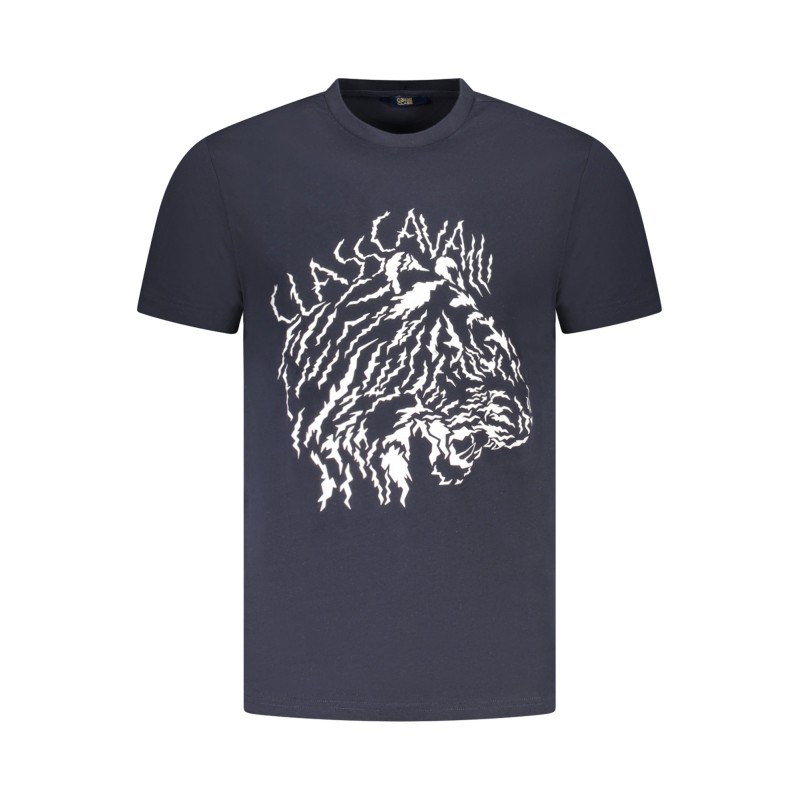 CAVALLI CLASS T-SHIRT MANICHE CORTE UOMO BLU