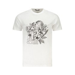 CAVALLI CLASS T-SHIRT MANICHE CORTE UOMO BIANCO