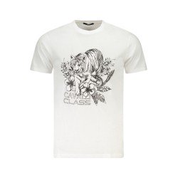 CAVALLI CLASS T-SHIRT MANICHE CORTE UOMO BIANCO