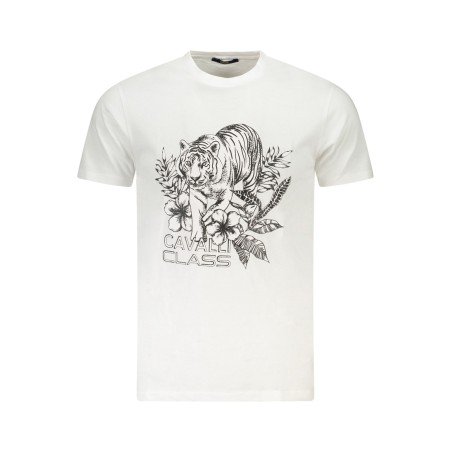 CAVALLI CLASS T-SHIRT MANICHE CORTE UOMO BIANCO
