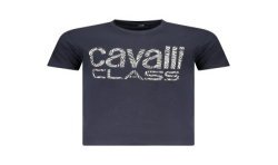 CAVALLI CLASS T-SHIRT MANICHE CORTE UOMO BLU