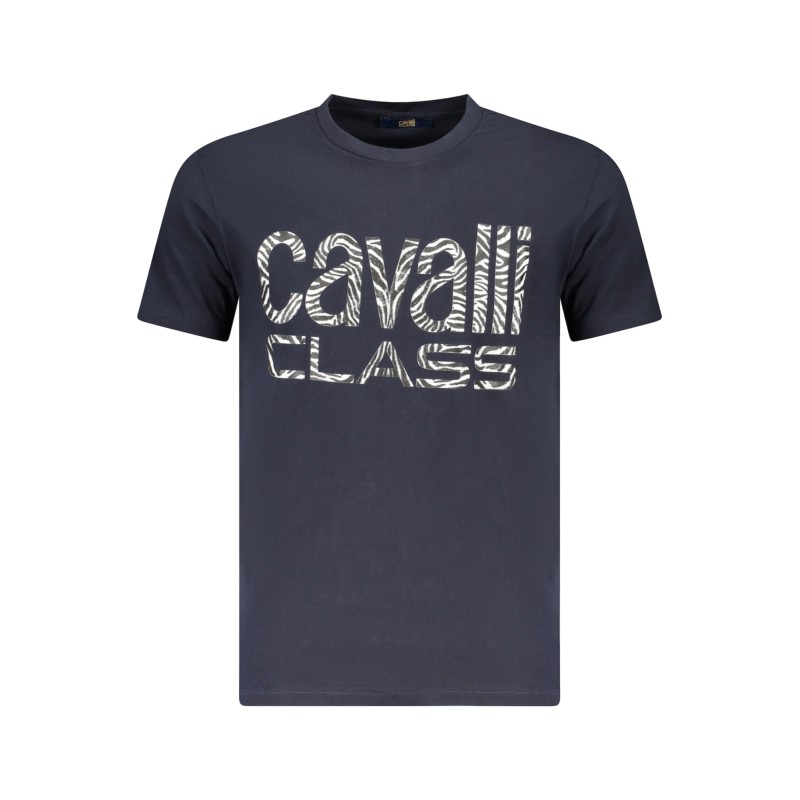 CAVALLI CLASS T-SHIRT MANICHE CORTE UOMO BLU