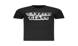 CAVALLI CLASS T-SHIRT MANICHE CORTE UOMO NERO